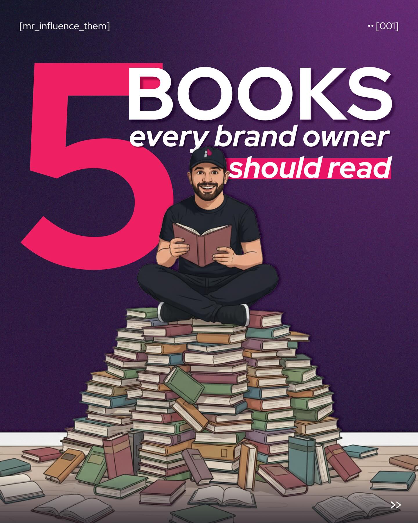 JoinBrands for Brands Facebook ad: The 5 Books That’ll Transform Your Brand (Swipe…