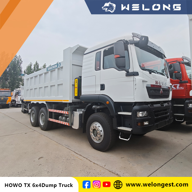 Shandong Welong Machinery Co.,Ltd Facebook ad: Quality SINOTRUK HOWO TX 6×4 DUMP TRUCK, Affordable…
