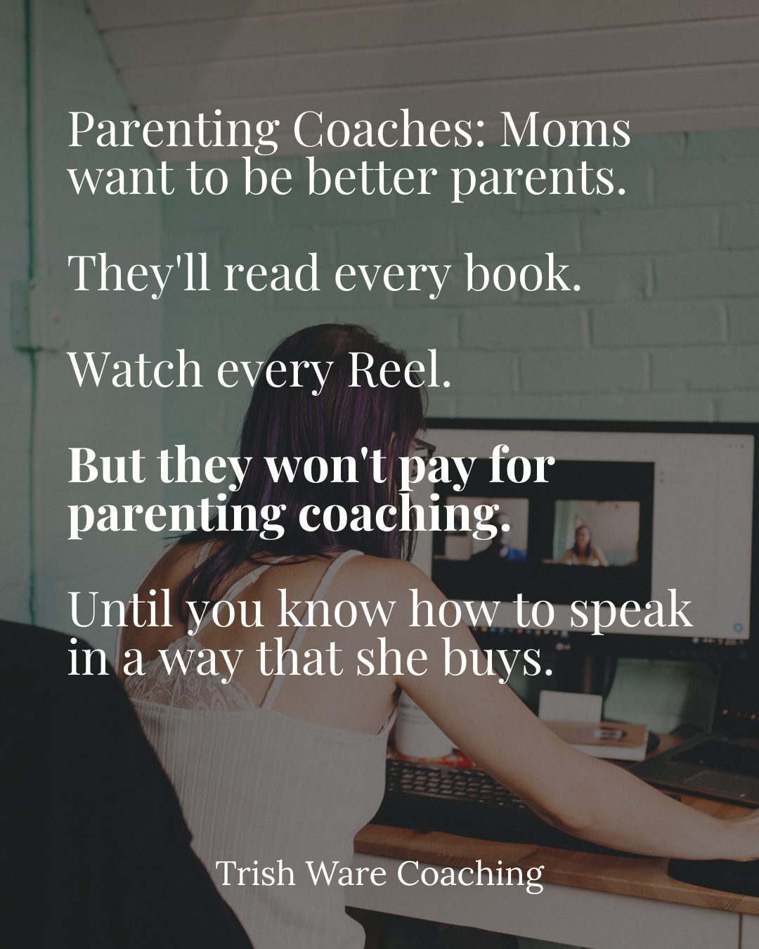 Trish Ware Facebook ad
