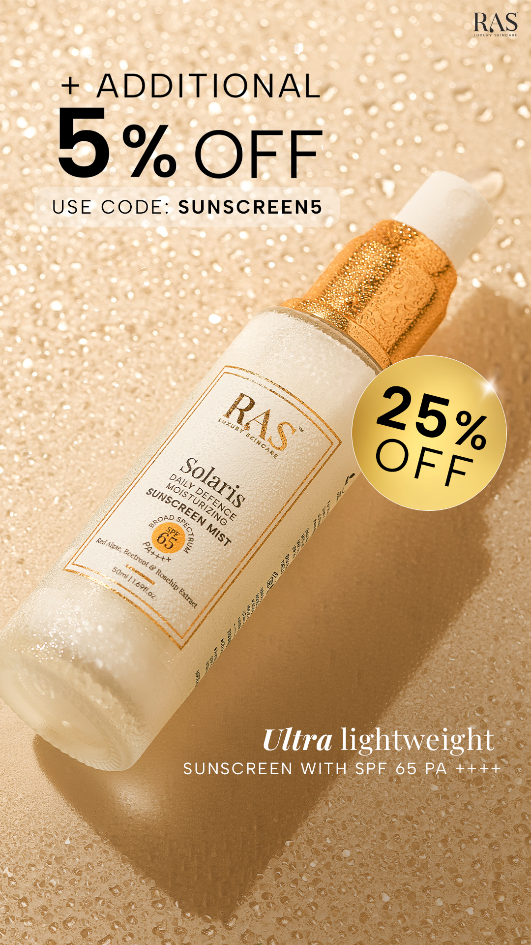 RAS Luxury Oils Facebook ad