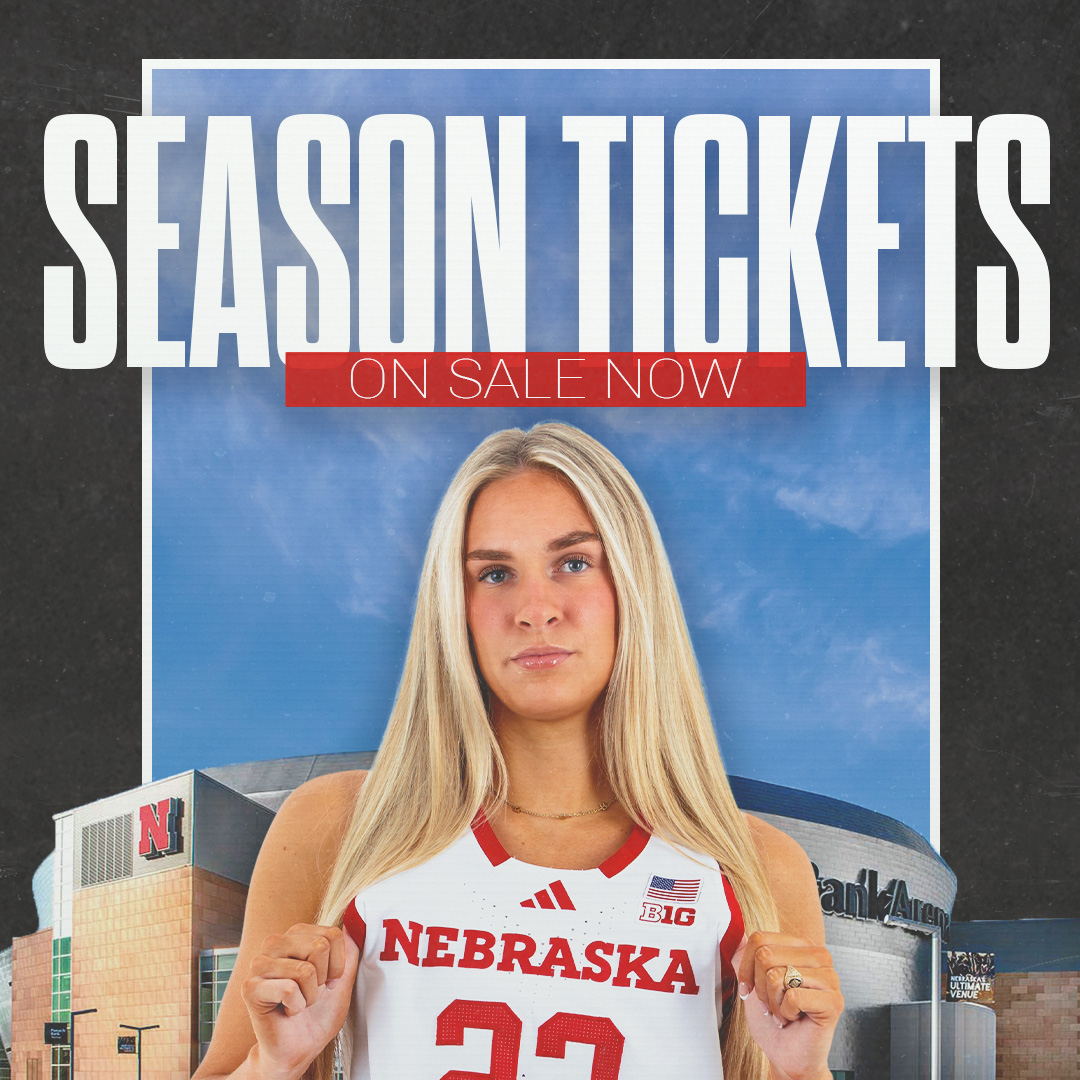 Nebraska Women's Basketball Facebook ad: Nebraska Women's Basketball Season Tickets