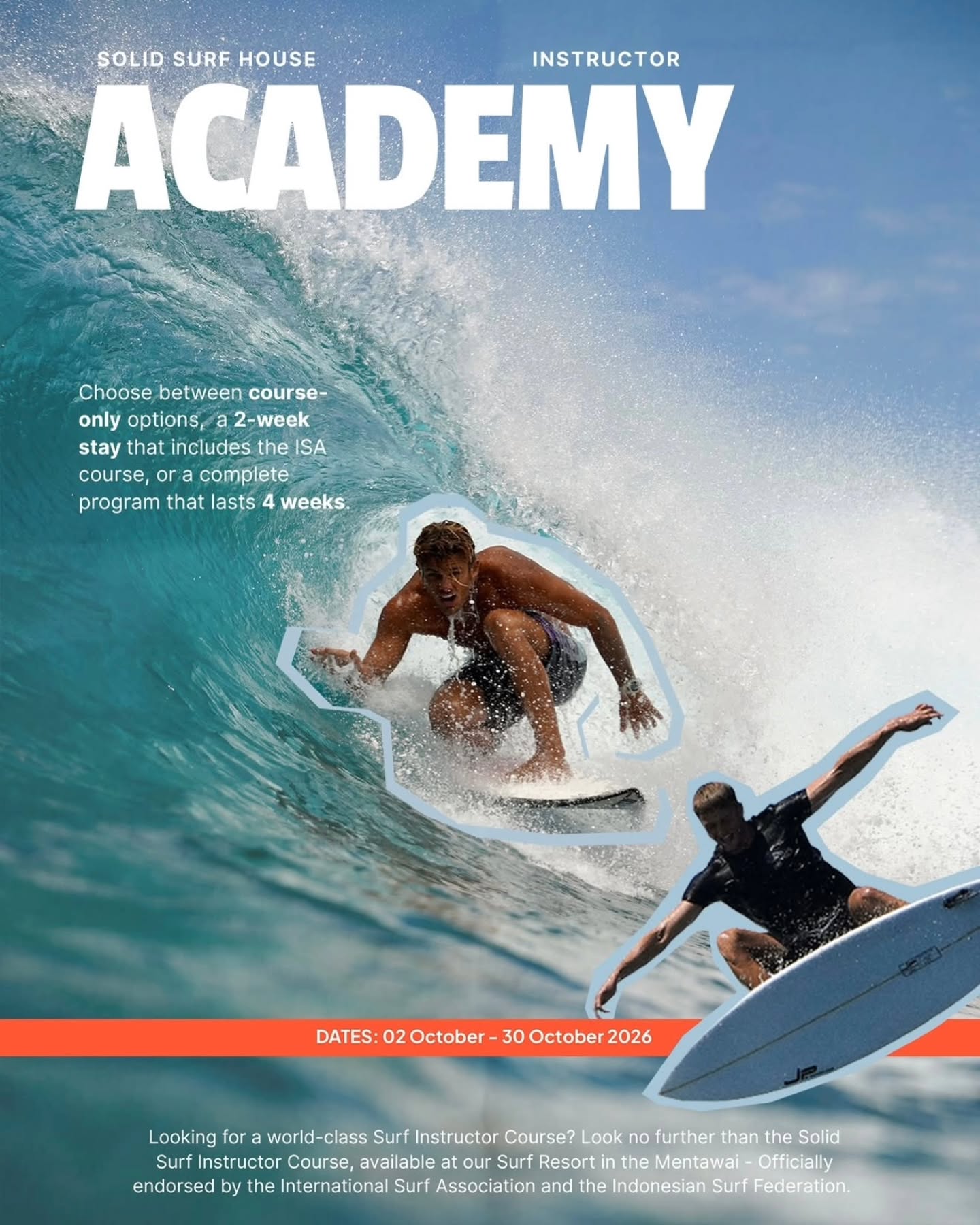 solidsurfhouse Facebook ad: Change your life (and career)!