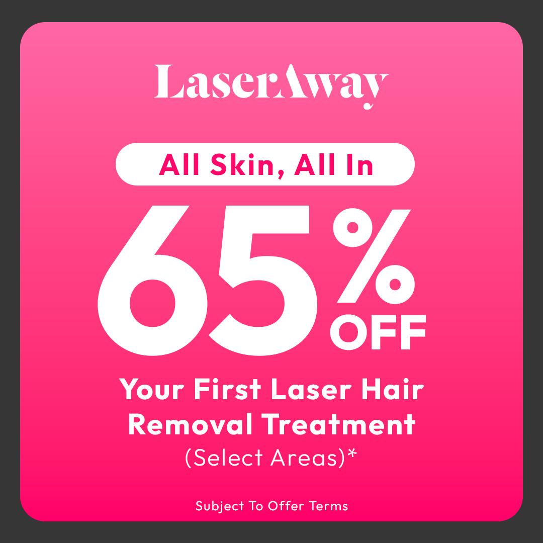 LaserAway Facebook ad