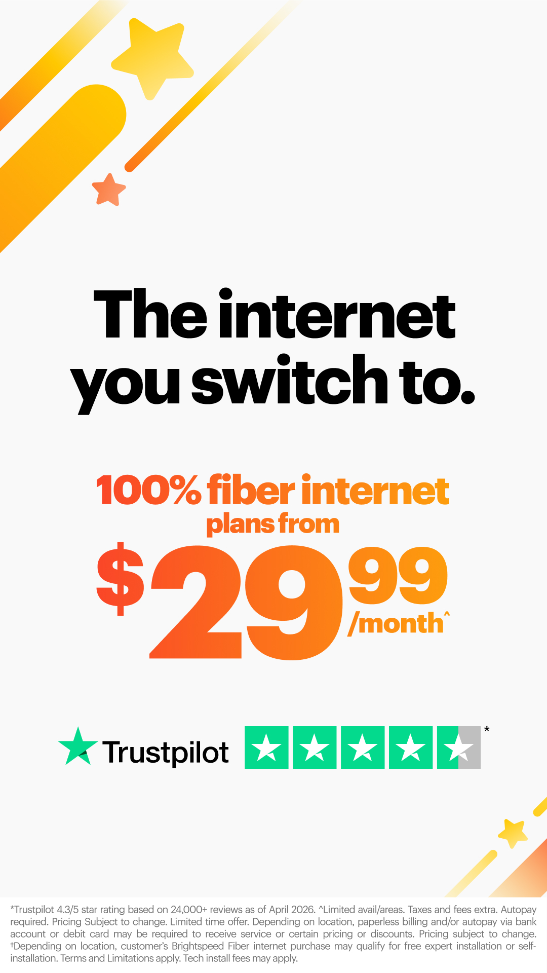Brightspeed Facebook ad