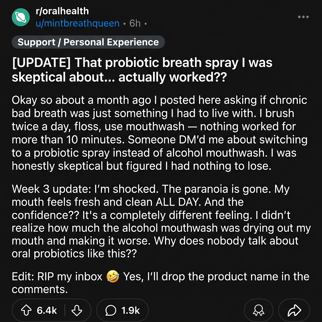 Dental Science Advisor - Emily Carter, PhD Facebook ad: Finally something that actually works