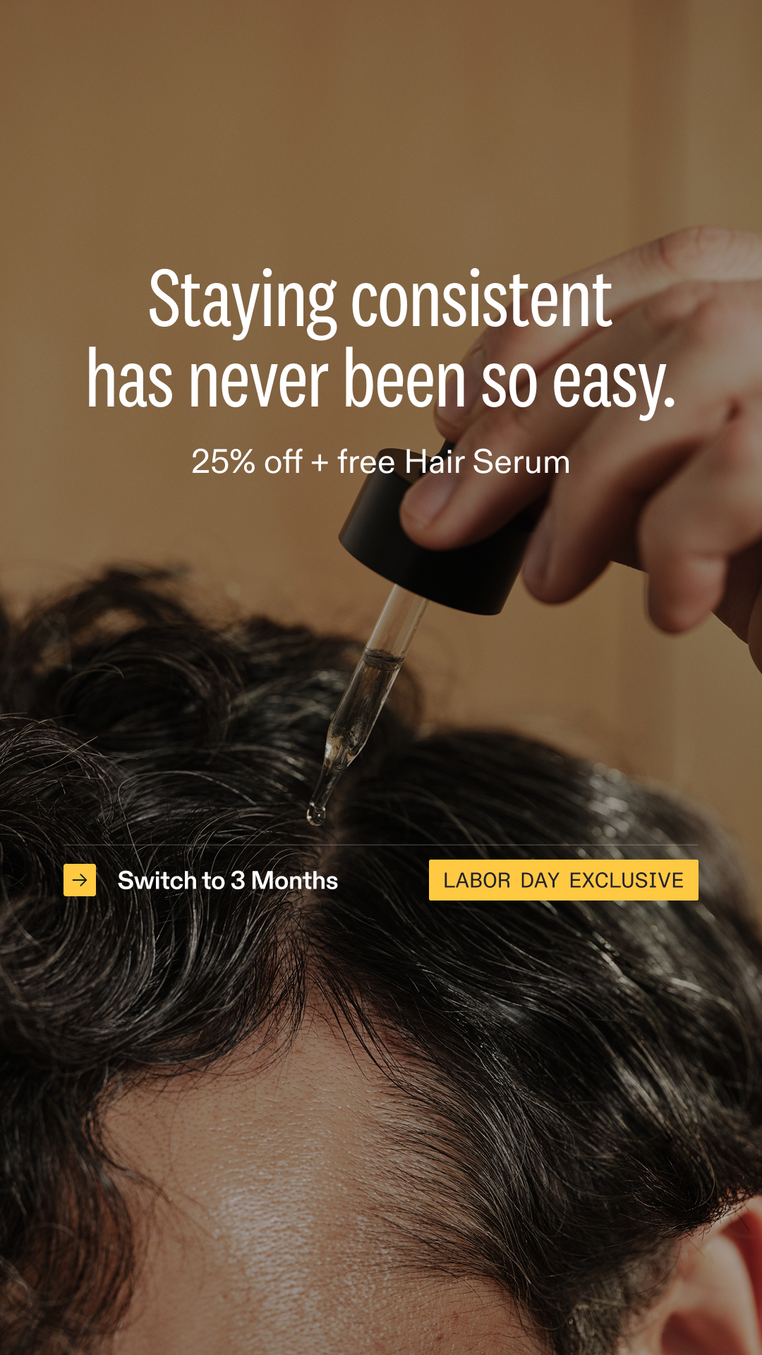 Nutrafol Men Facebook ad