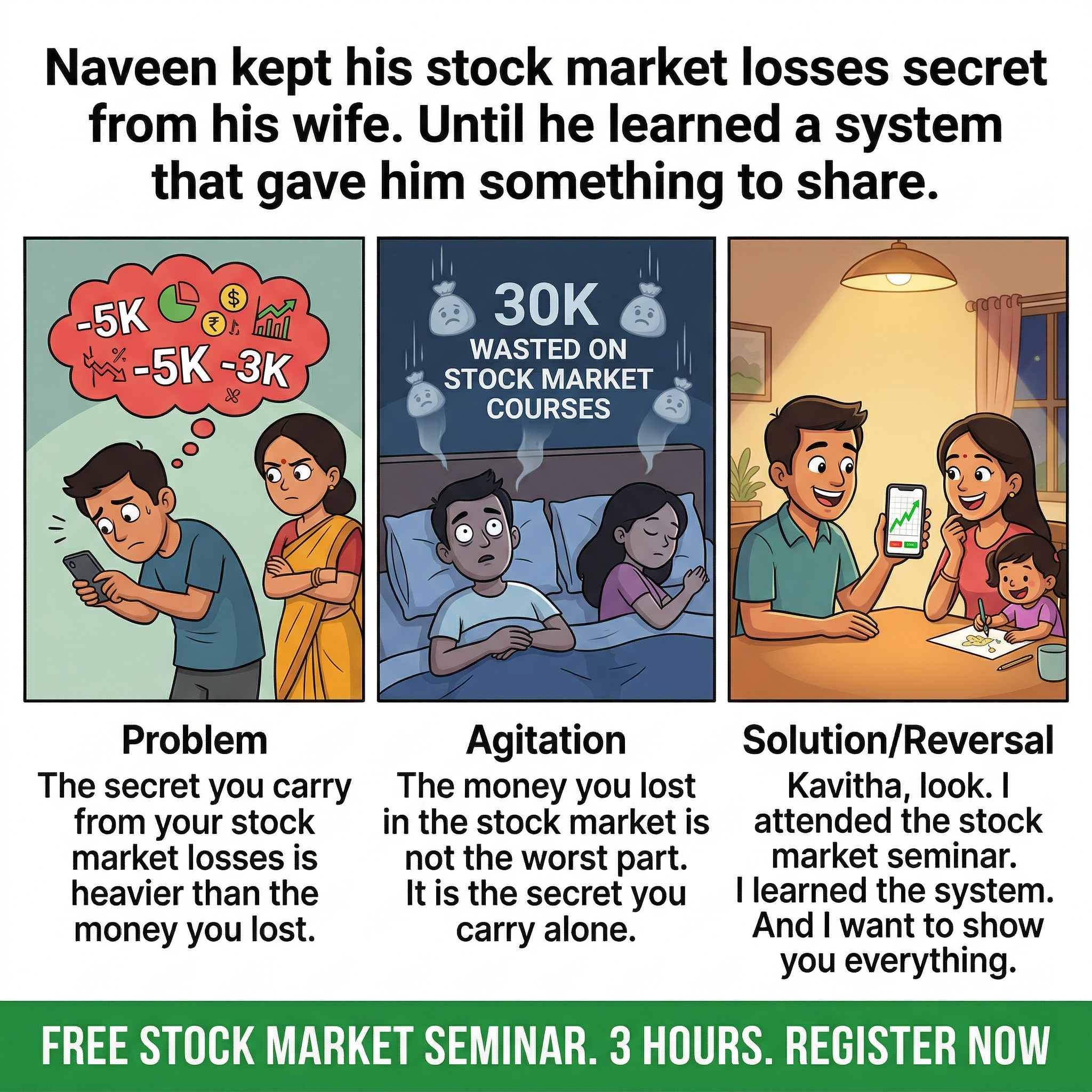 Millionaires Group Stock Market Training Institute Facebook ad