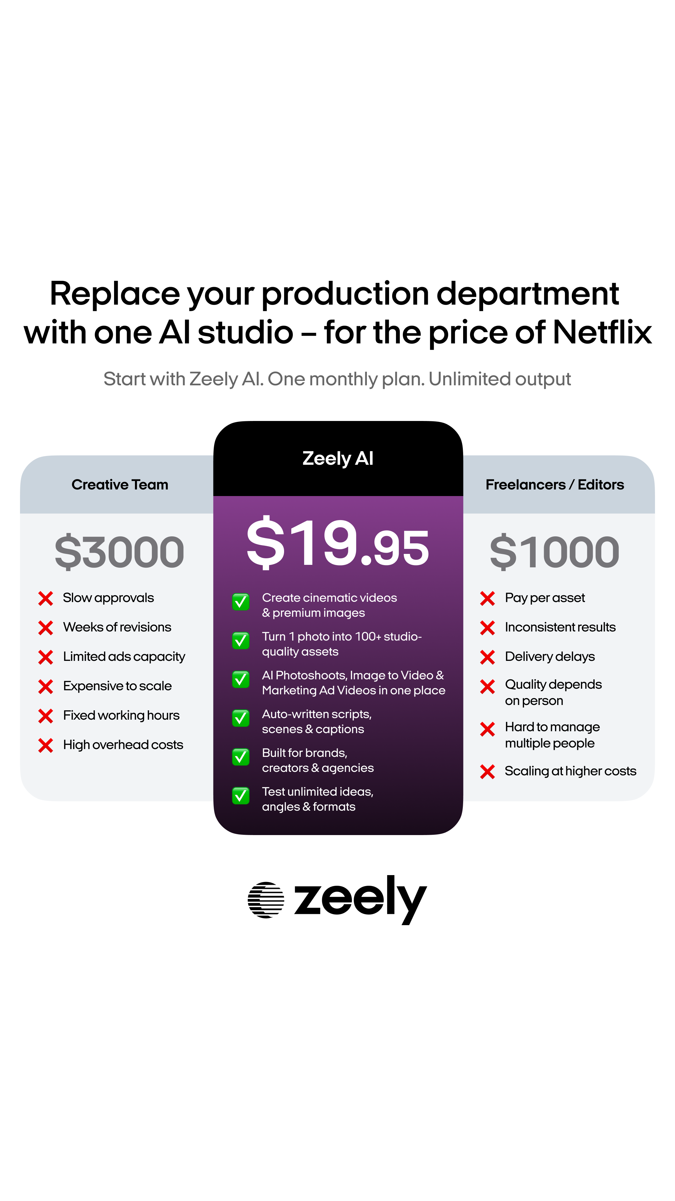 Zeely Facebook ad