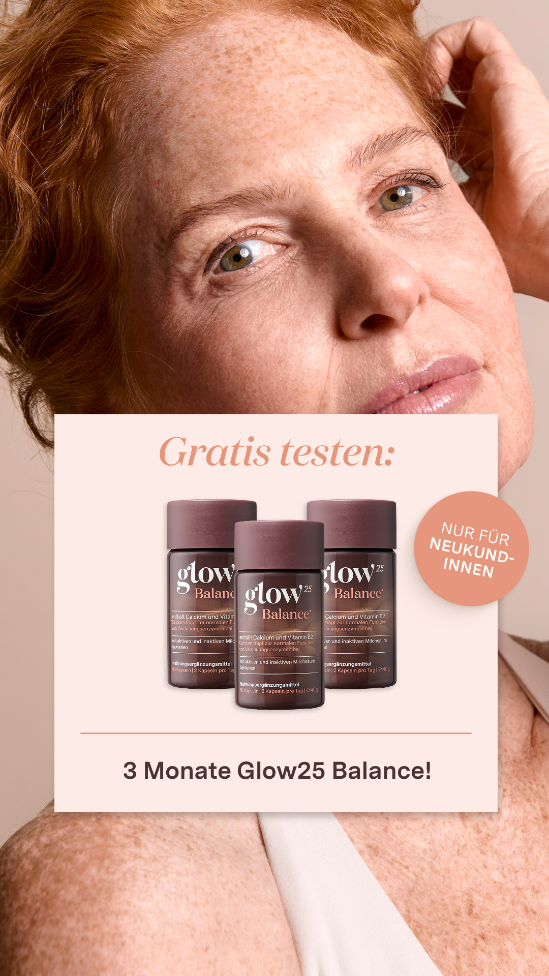 Glow25 - The Collagen Company Facebook ad