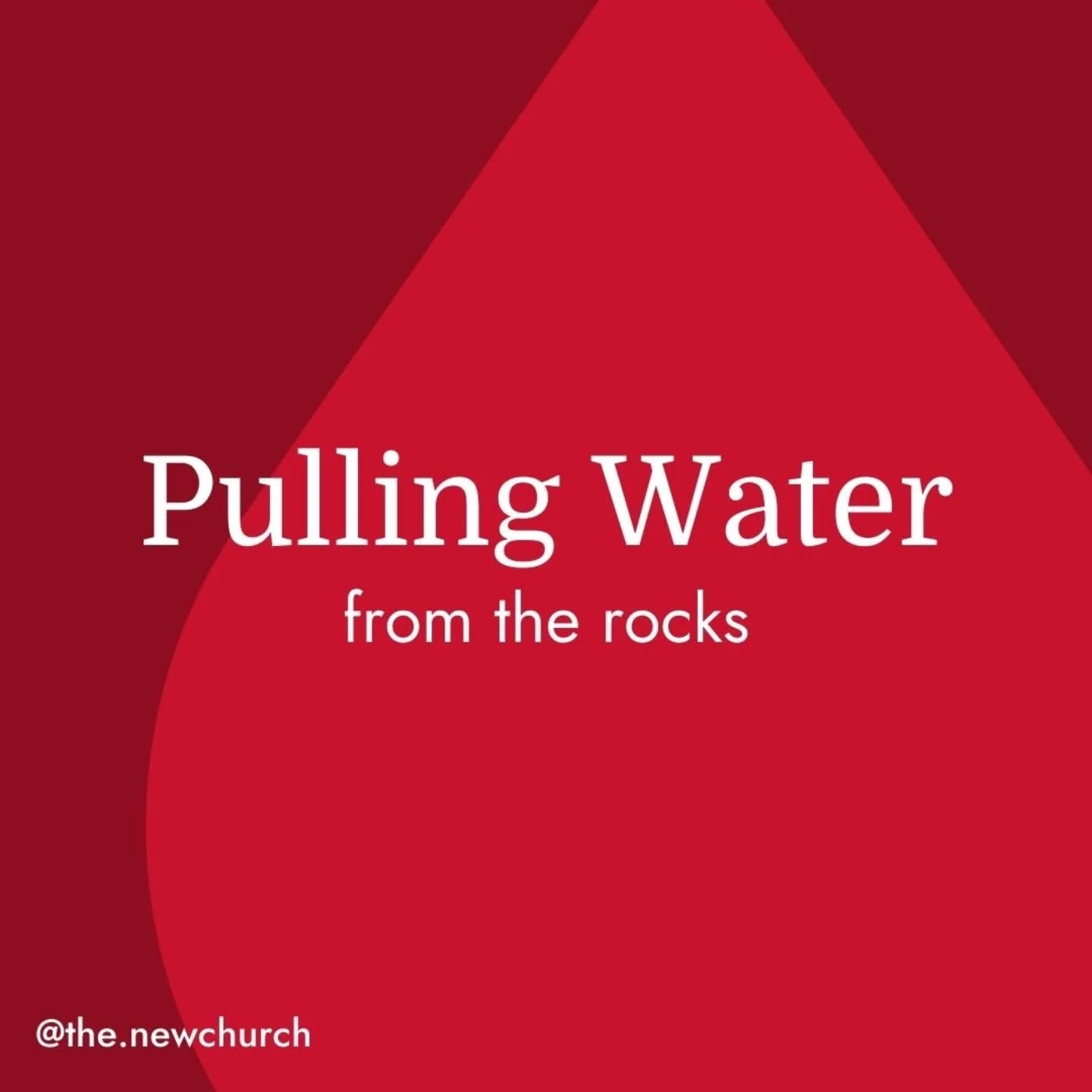 The New Church Facebook ad: Every story in the Bible holds practical truths…