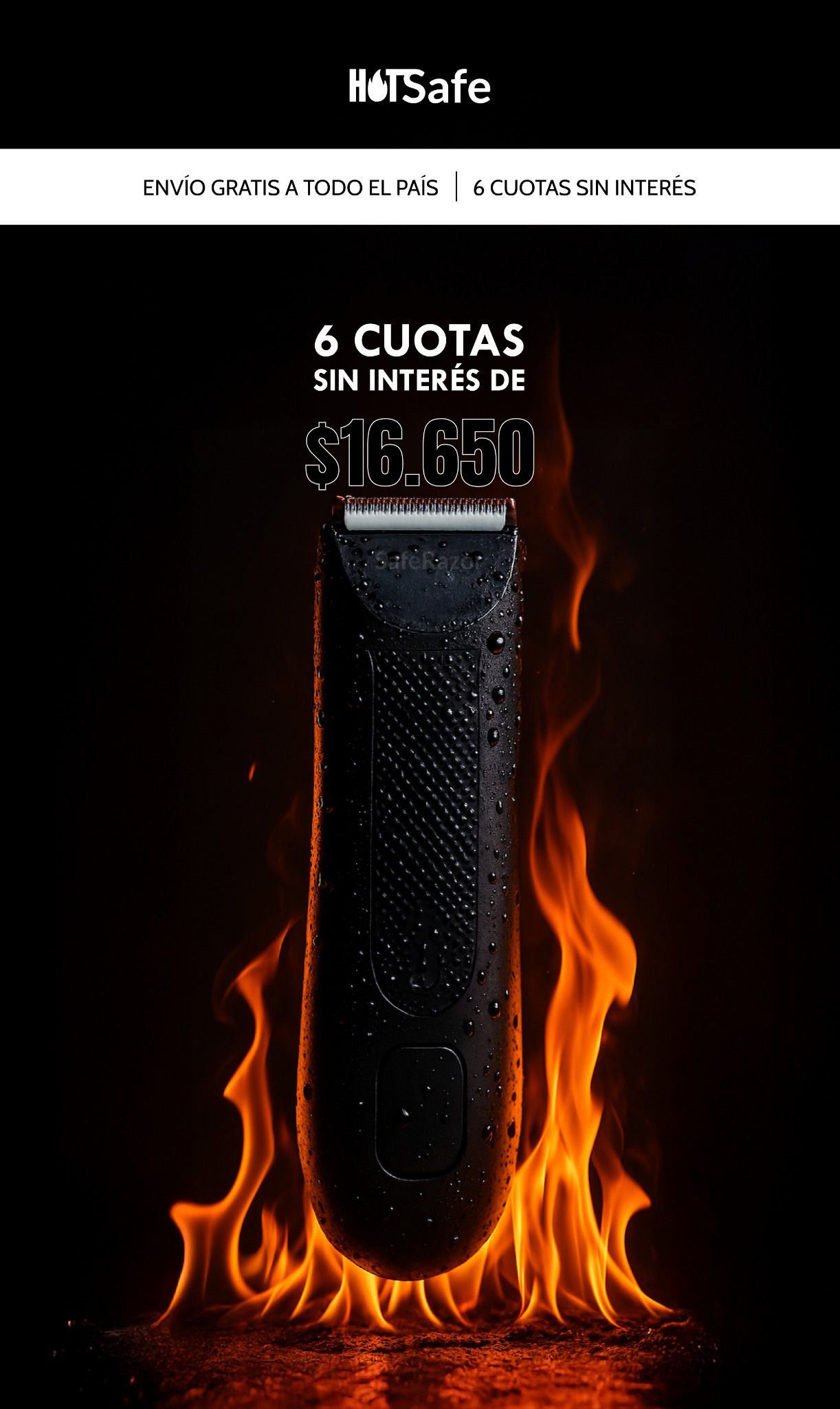 SafeRazor Argentina Facebook ad