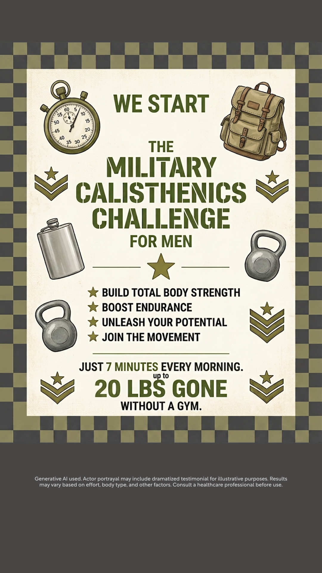 Calisthenics by Ryan Facebook ad