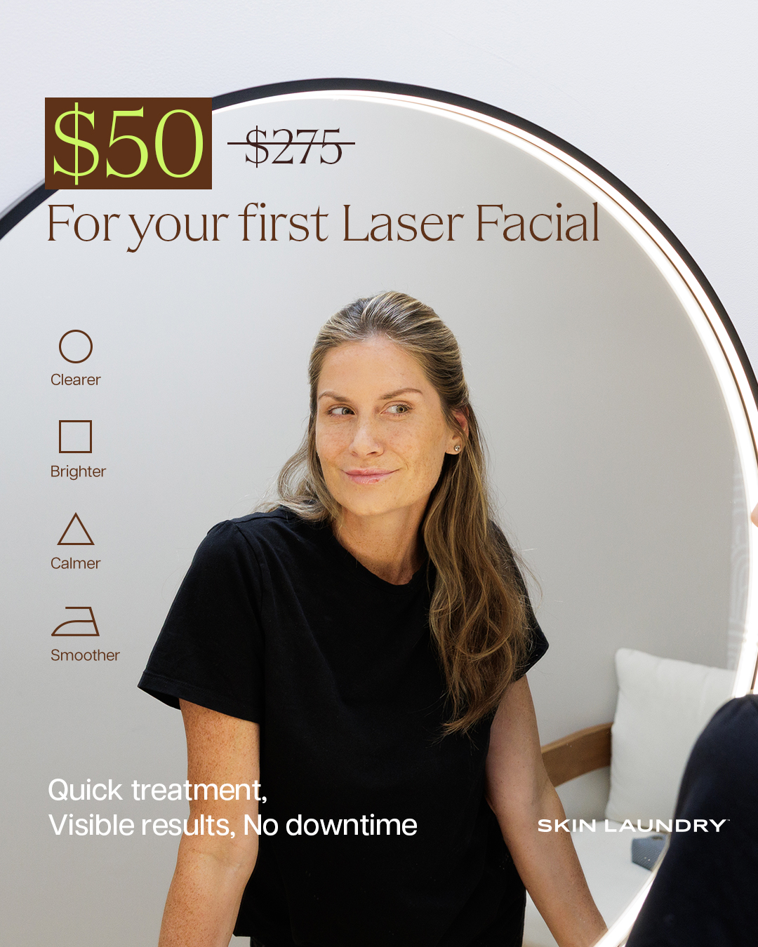 Skin Laundry Facebook ad