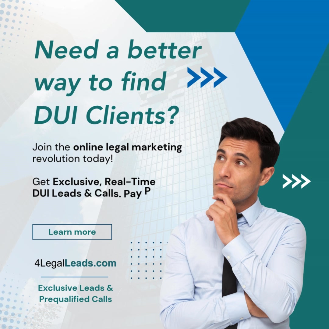 4LegalLeads.com: Leads for Law Firms & Selling Legal Plans Facebook ad