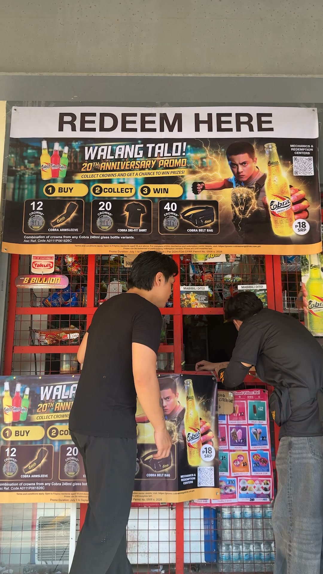 Cobra Energy Drink Facebook ad: Sali na sa Cobra Walang Talo 20th Anniversary Promo!