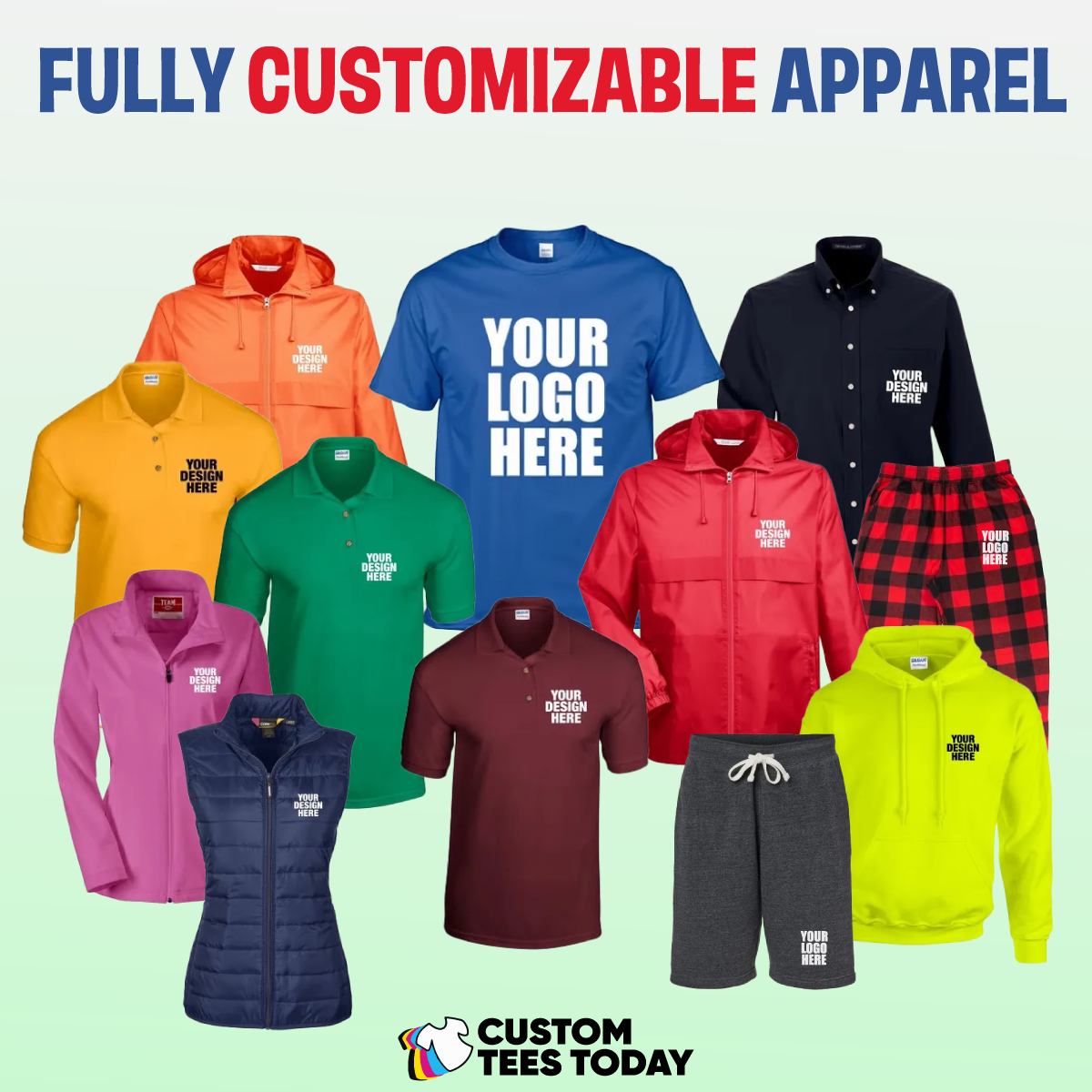 Custom Tees Today Facebook ad