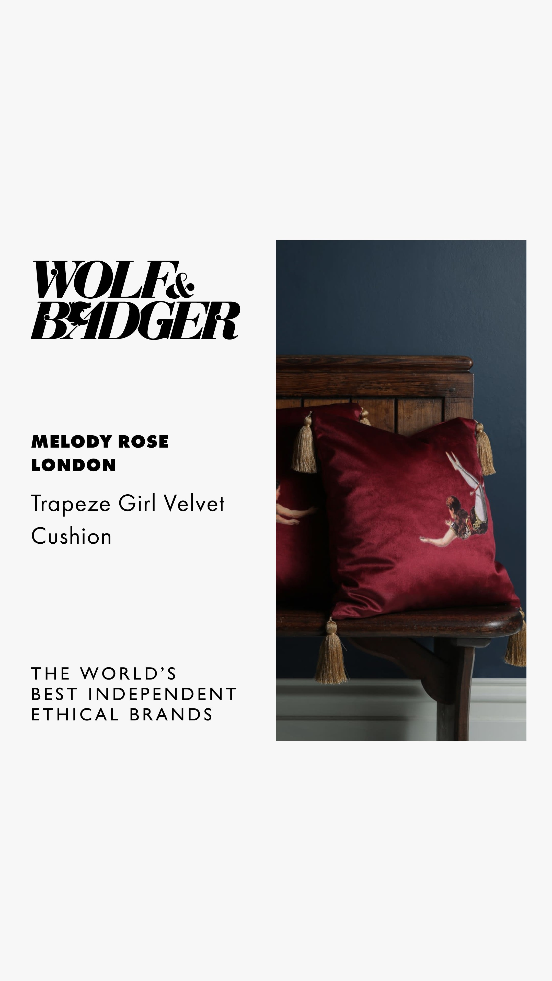 Wolf & Badger Facebook ad