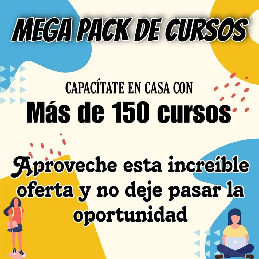 Cursos Digitales S&A Facebook ad: ♩♕ 𝑴𝑬𝑮𝑨 𝑷𝑨𝑪𝑲 𝑪𝑶𝑴𝑷𝑳𝑬𝑻𝑶 ✎♤