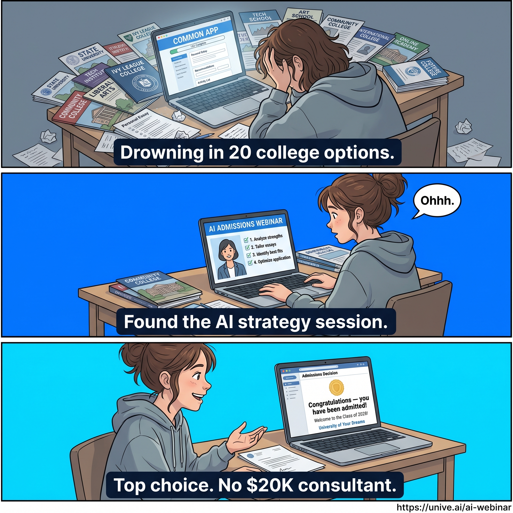 Unive AI Facebook ad