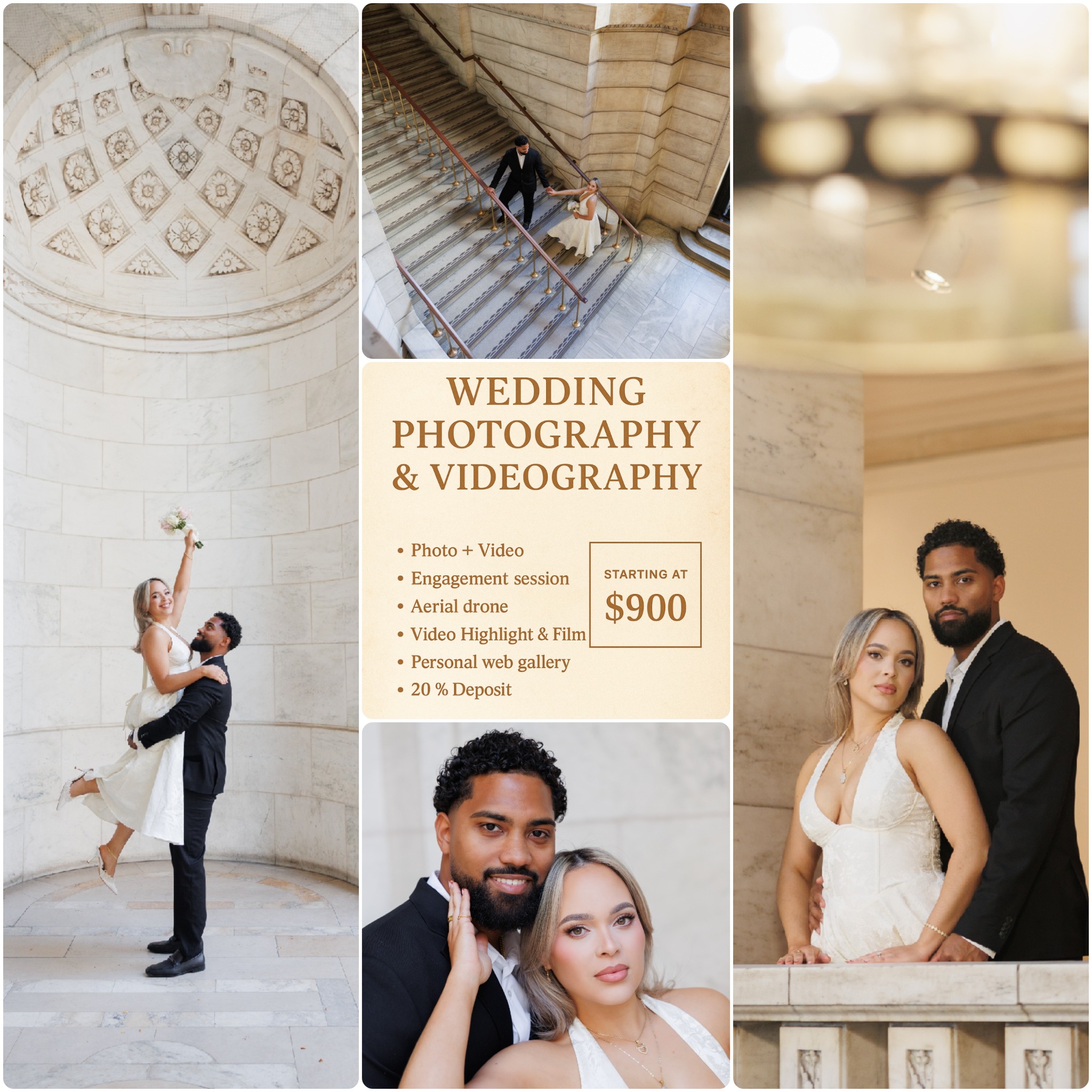 Feel emotion Facebook ad: Capture your special day with us!