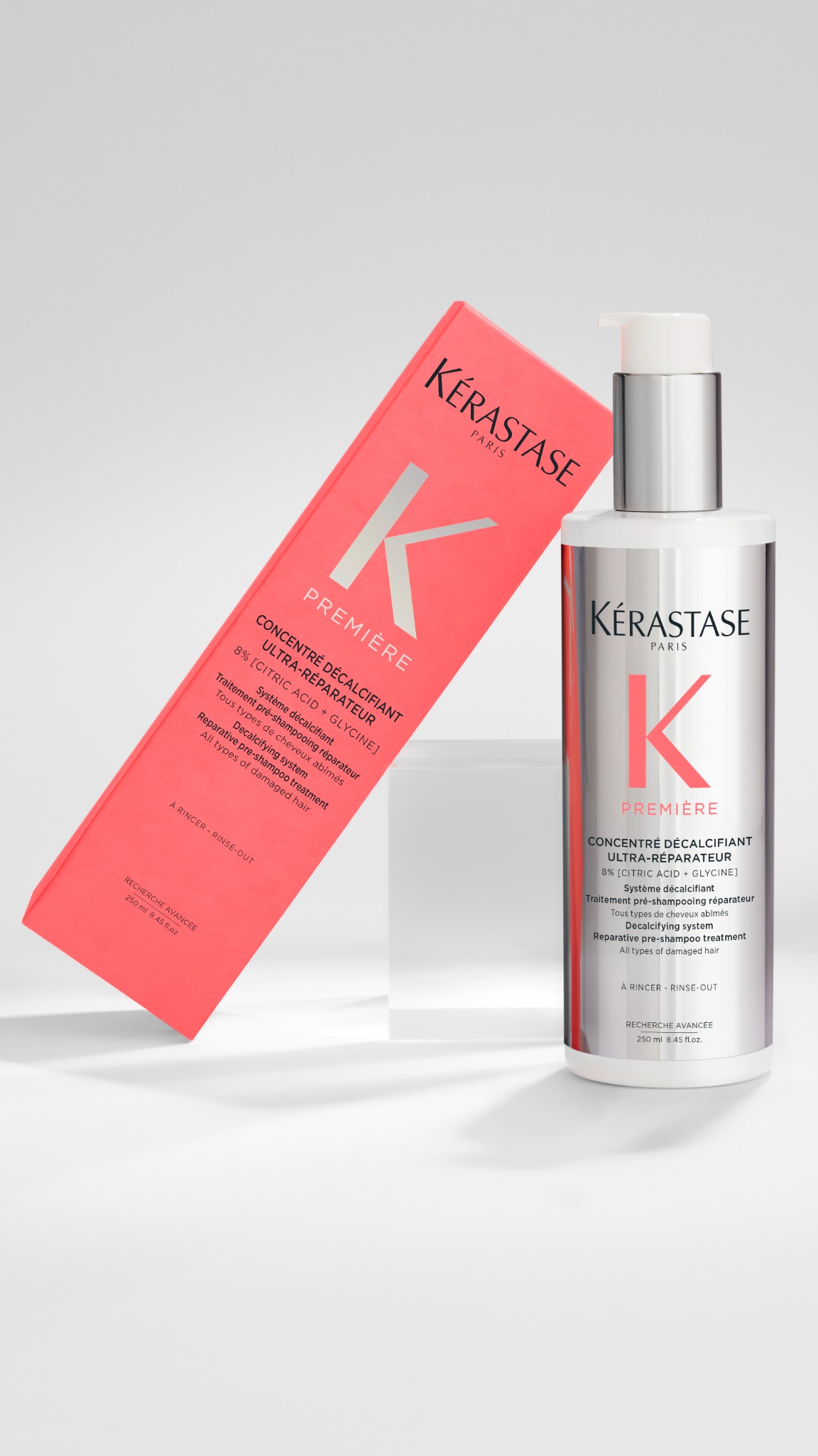 Kérastase República Dominicana Facebook ad: Fortalece tu cabello con Première Concentré Décalcifiant…