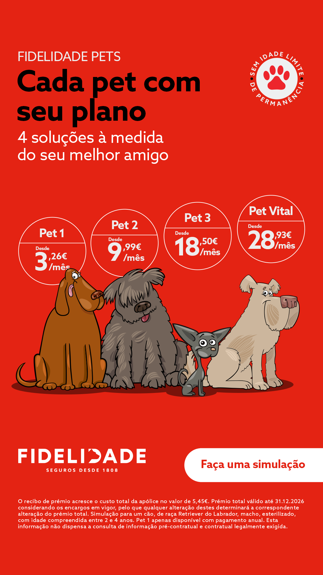 Fidelidade Seguros Facebook ad from May 12, 2026