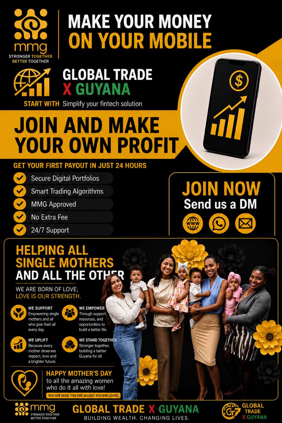 GlobaI Trade X Guyana Facebook ad