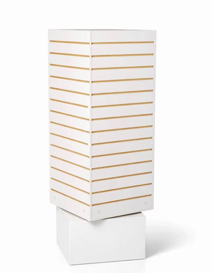 Jingquan Cai Facebook ad: 60 Rotating Slatwall Display Stand Retail Spinner Rack