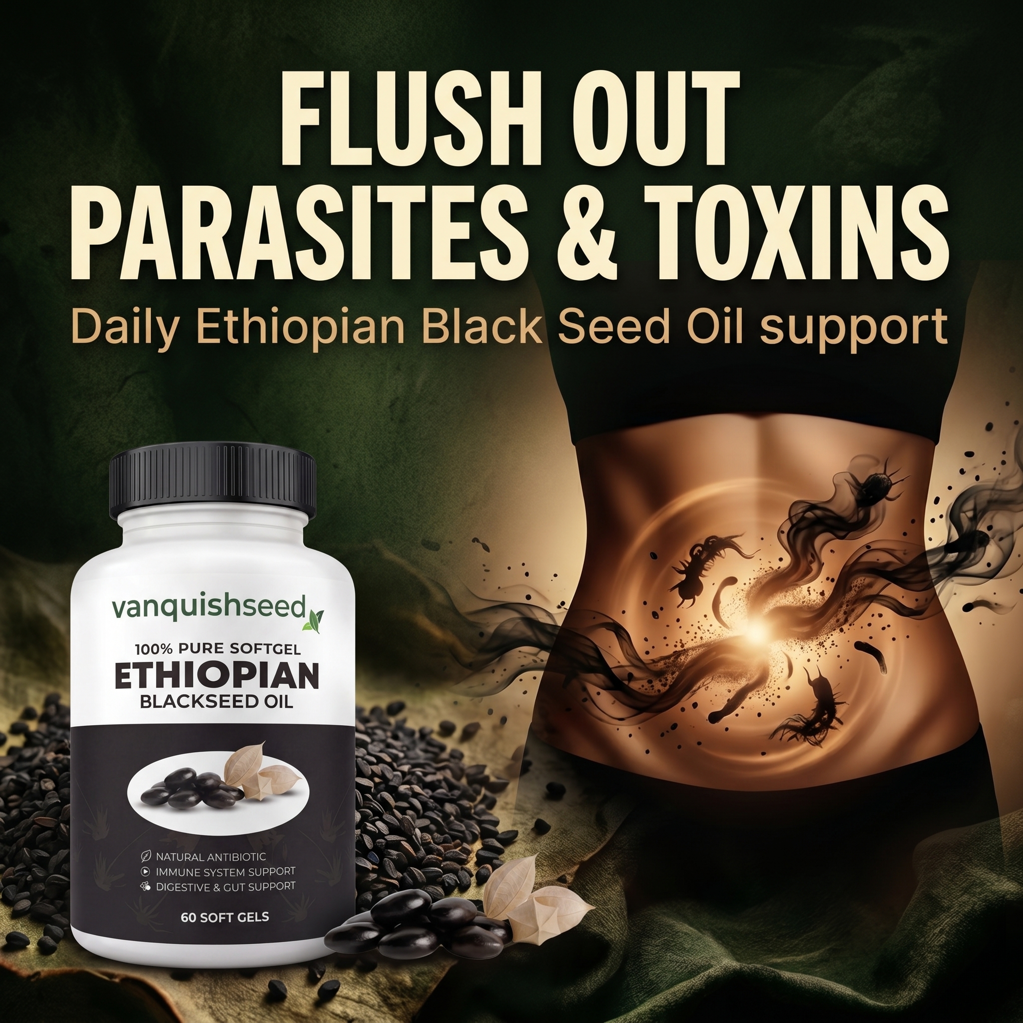 Wellness Co. Facebook ad: The 5× Stronger Detox Your Body Has Been Missing