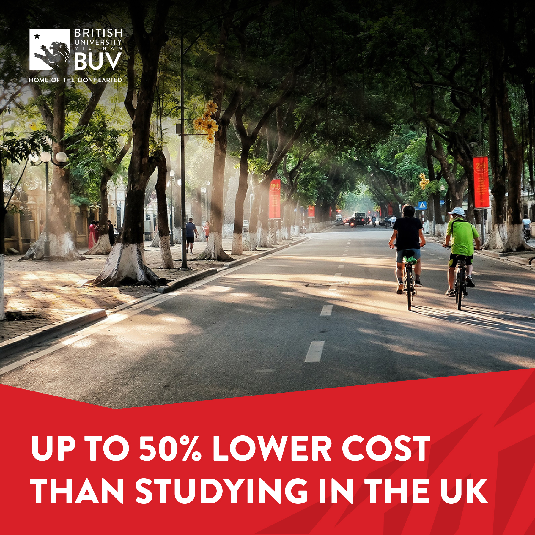 British University Vietnam - BUV Facebook ad