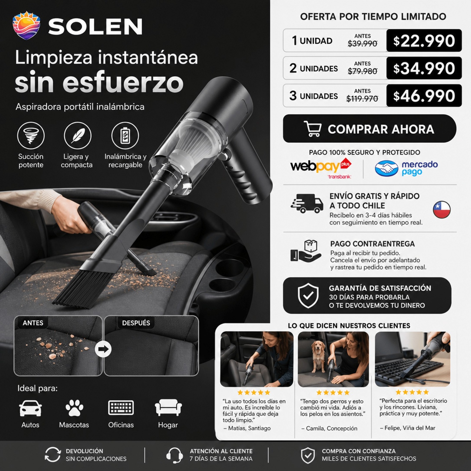 Solen Facebook ad
