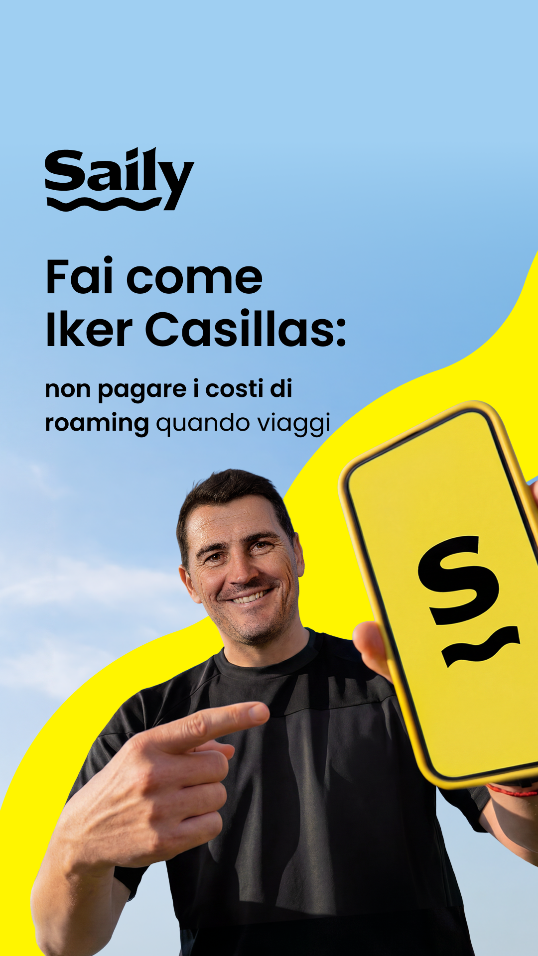 Saily Facebook ad