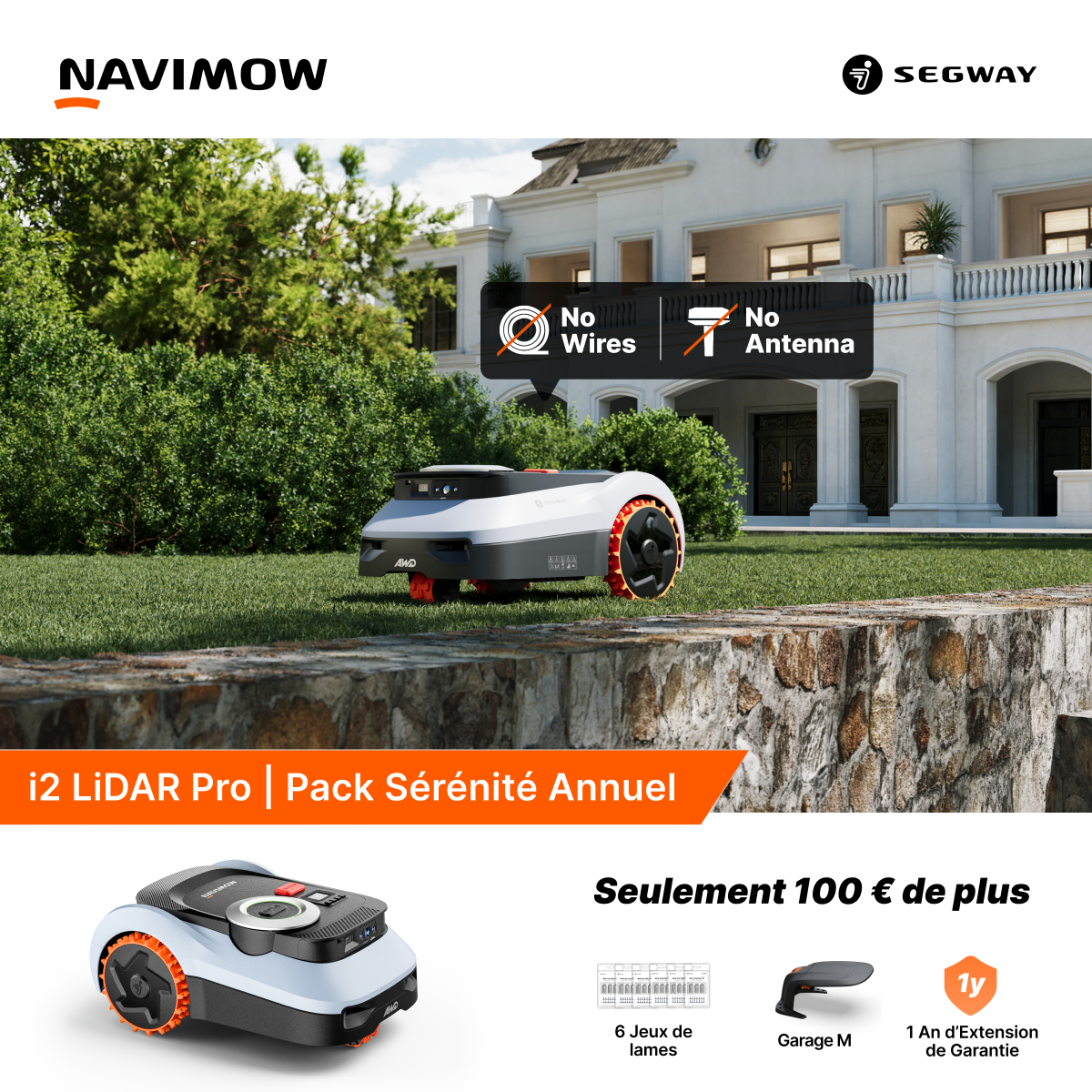 Segway Navimow FR Facebook ad