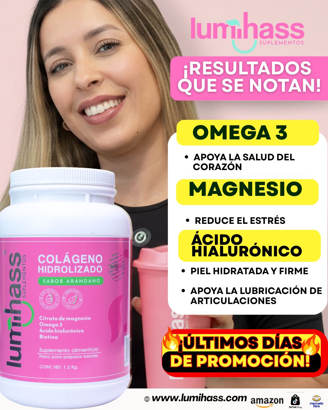 Lumihass Suplementos Mexico Facebook ad