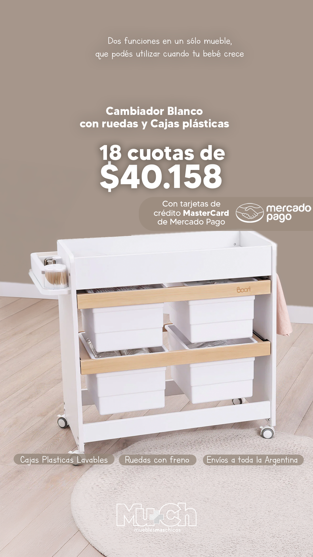 Muebles Más Chicos Facebook ad