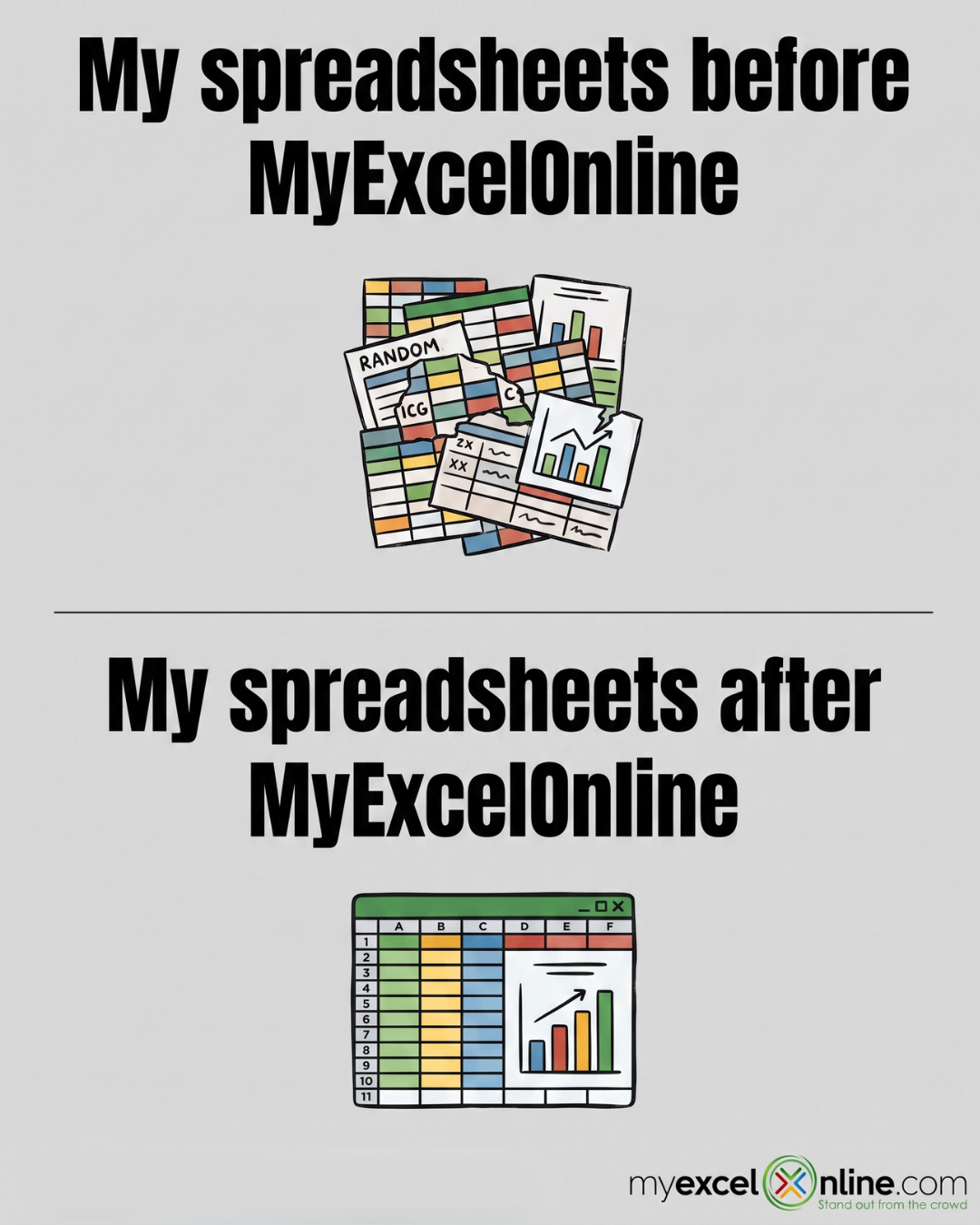 myexcelonline.com Facebook ad