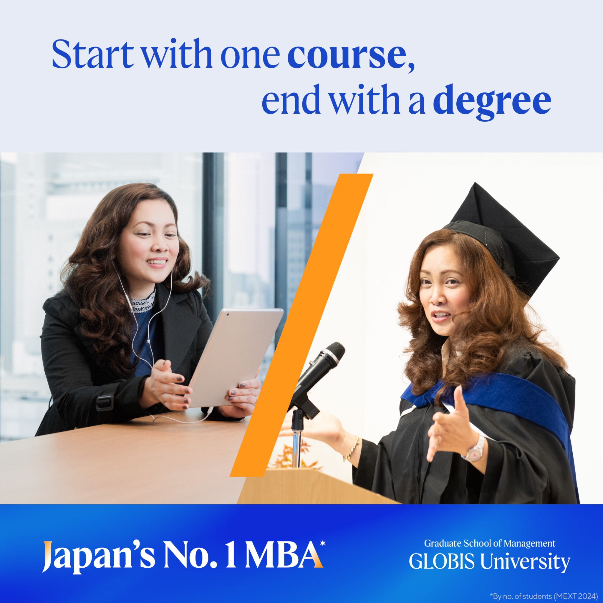 GLOBIS University - Graduate School of Management Facebook ad