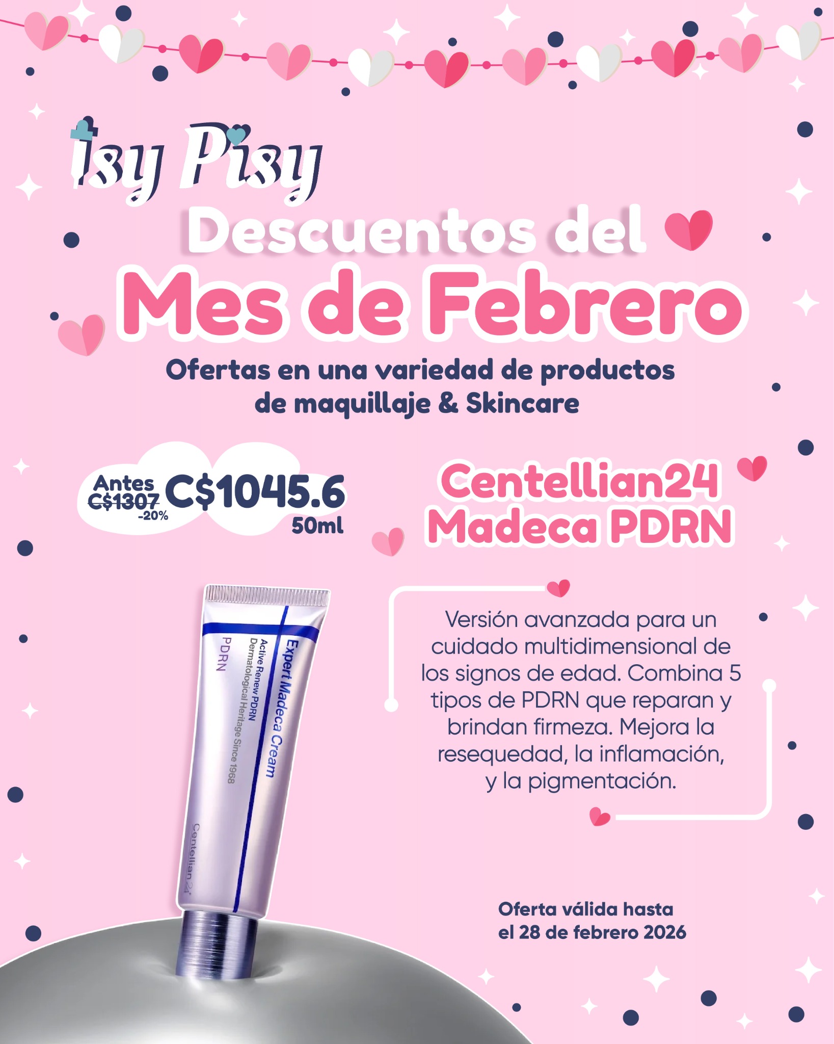 Isy Pisy Facebook ad: Aprovecha por todo febrero nuestras promociones en los…