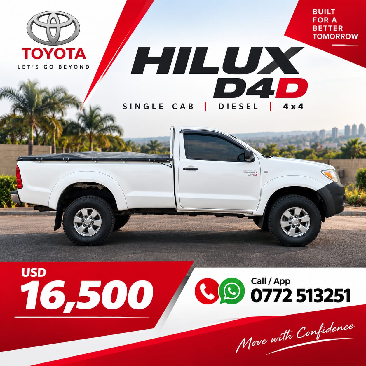 Zimbabwe Online Classifieds Adverts Facebook ad: TOUGH, RELIABLE & READY TO WORK 4X4