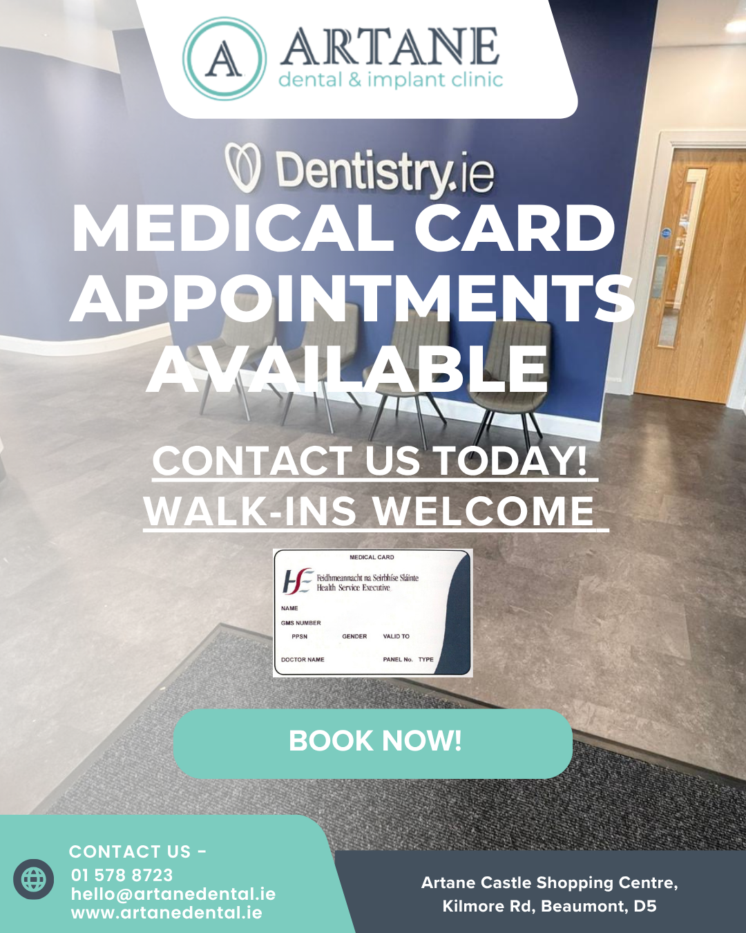 Artane Dental & Implant Clinic Facebook ad: MC Landing Page - Artane Dental and Implant Clinic