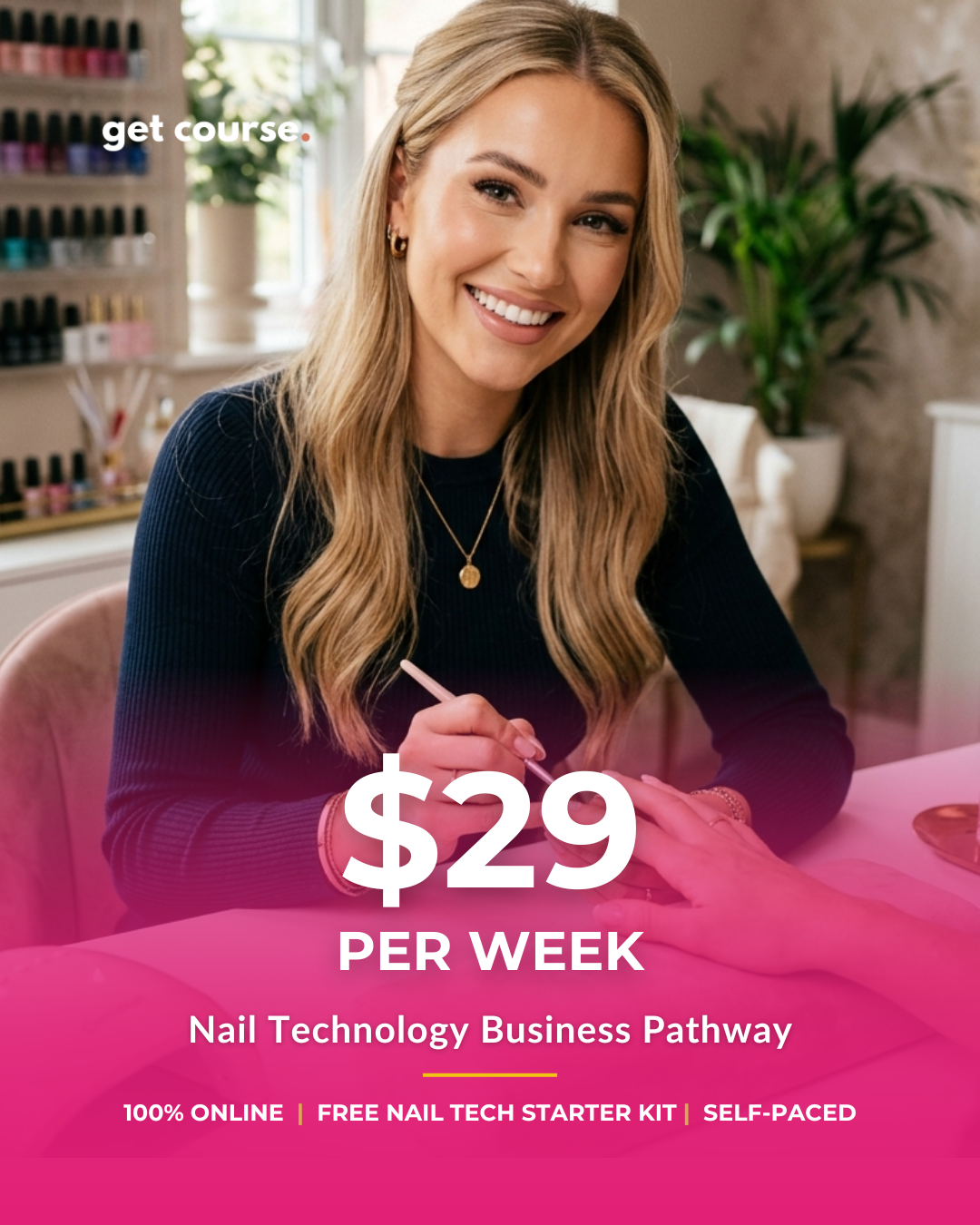 Get Course Co Facebook ad
