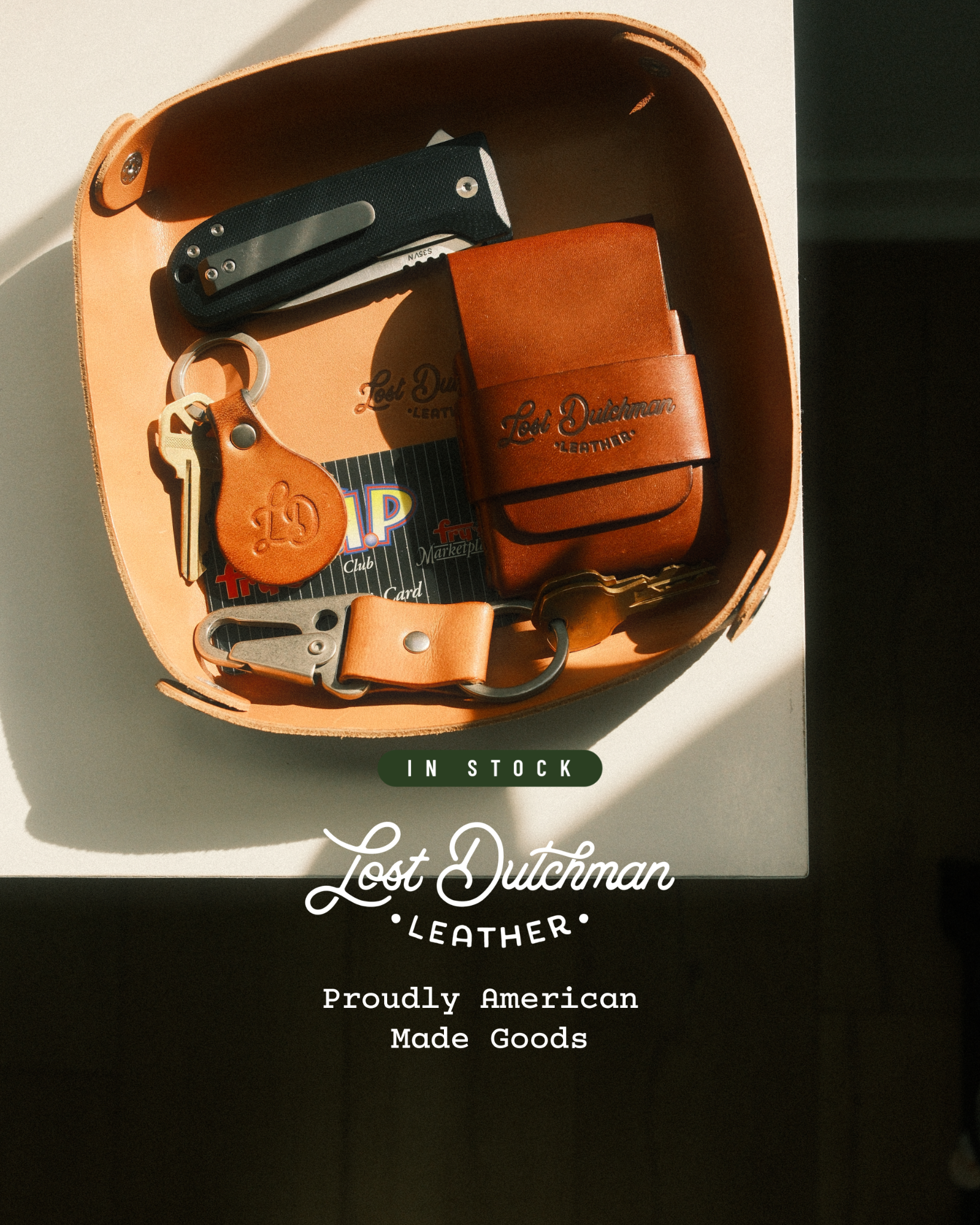 Lost Dutchman Leather Goods Facebook ad