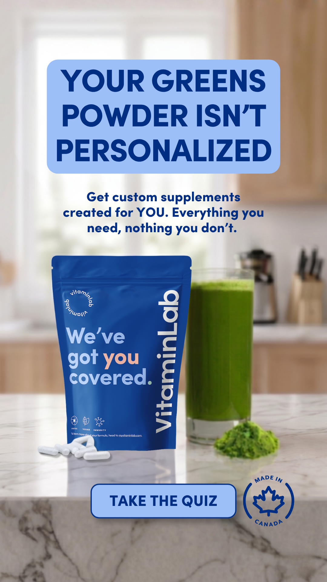 VitaminLab Facebook ad