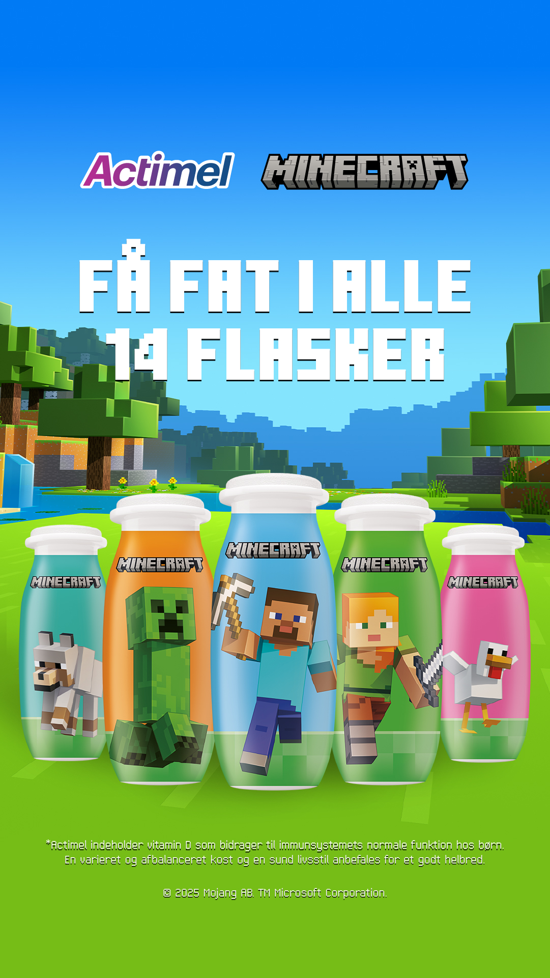 Actimel DK Facebook ad from Jan 14, 2026
