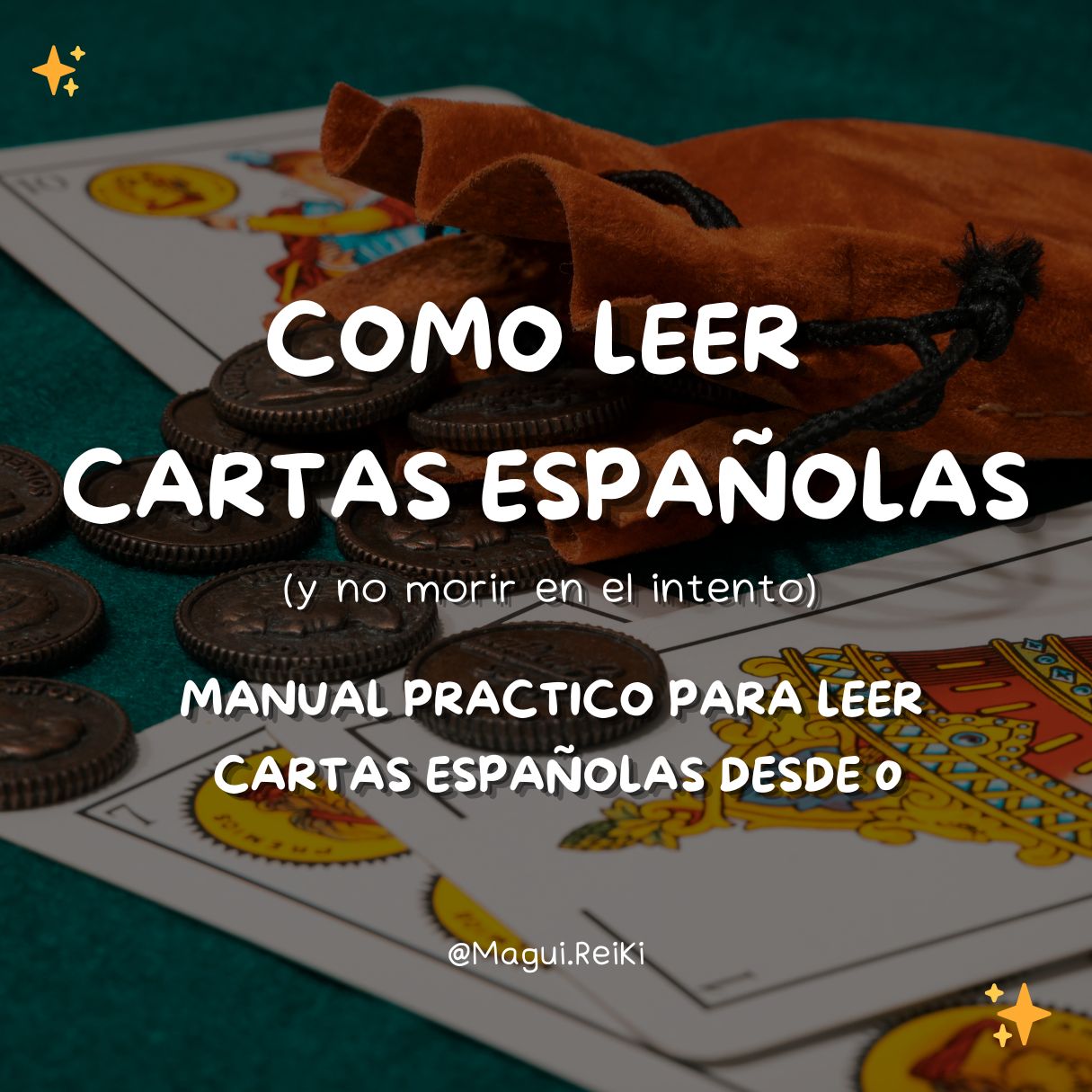 Magui Reiki Facebook ad: Guia para leer cartas españolas desde 0!