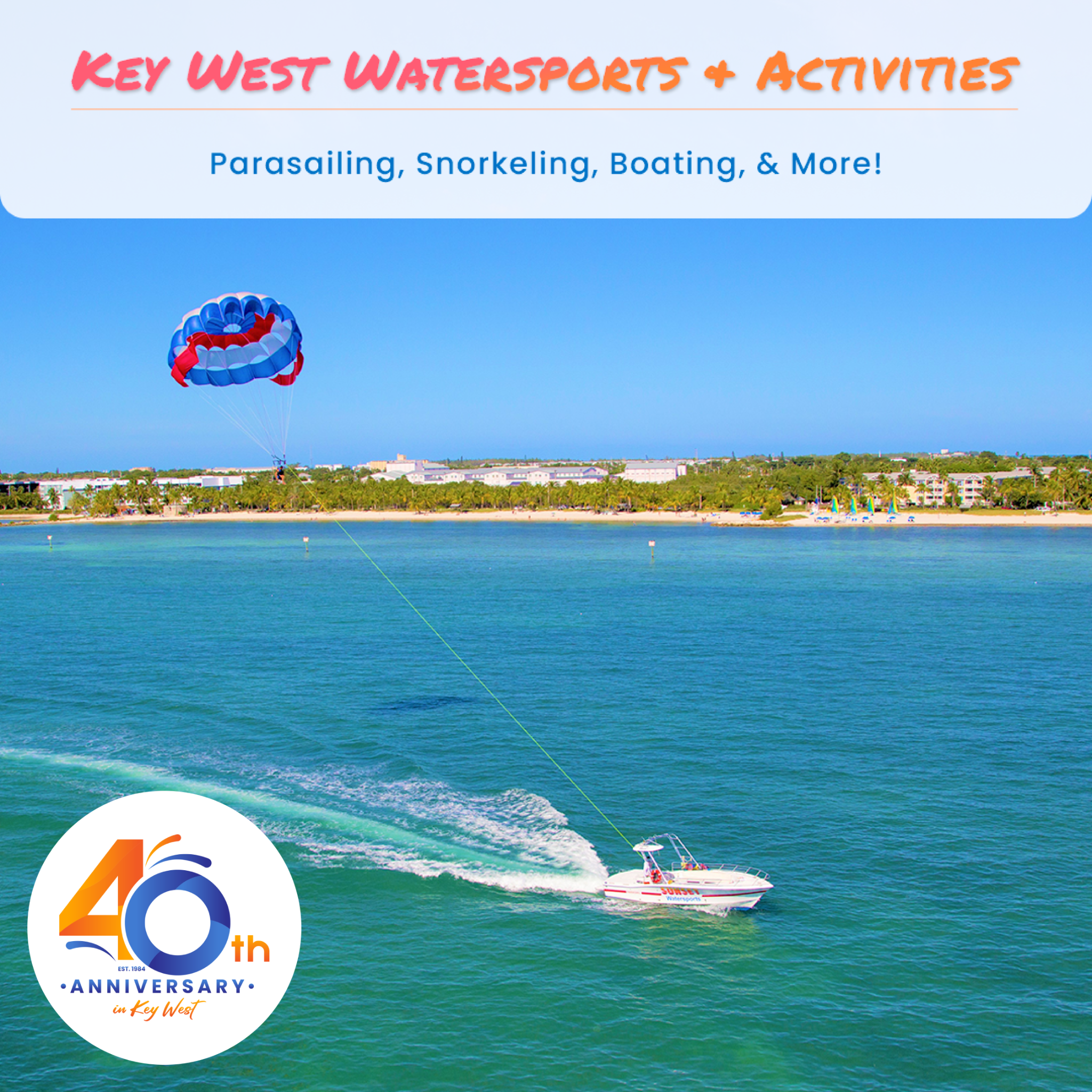 Sunset Watersports Facebook ad