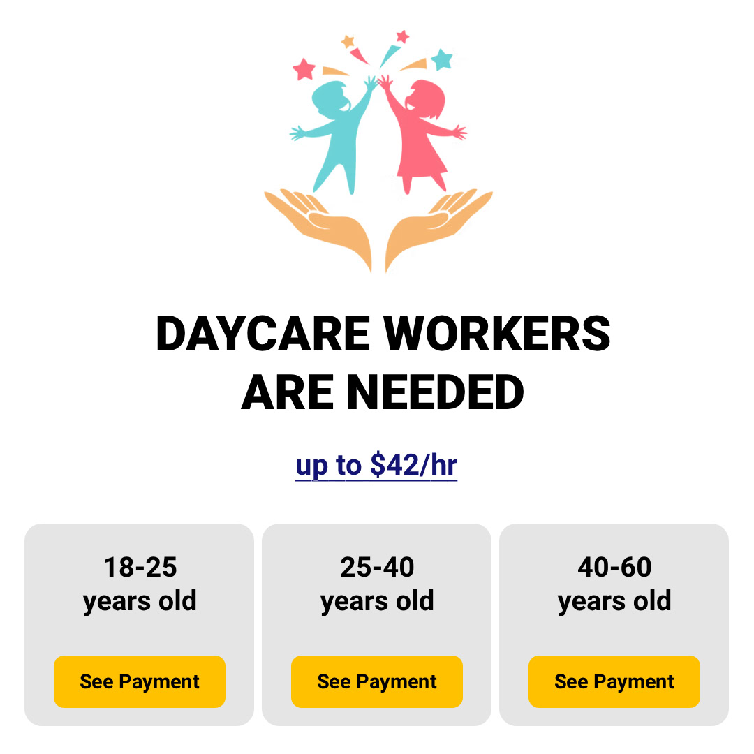 The Curious Lane Facebook ad: Daycare Opportunities