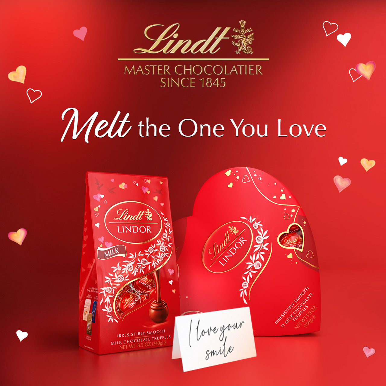Lindt Facebook ad