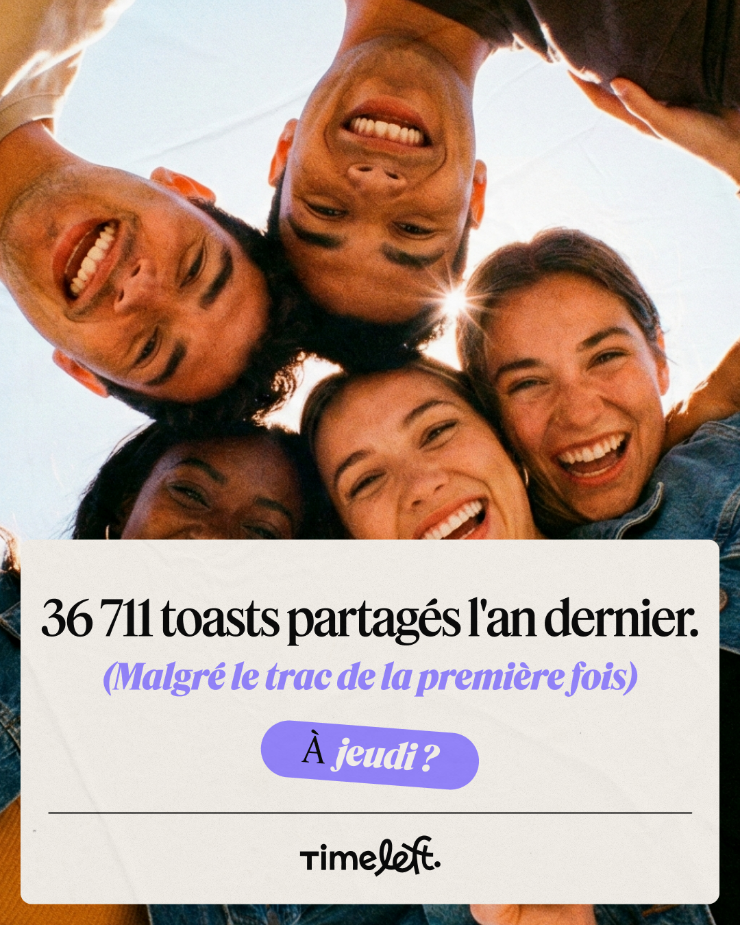 Timeleft Facebook ad