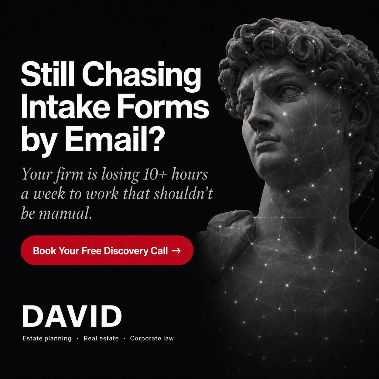 DAVID AI Facebook ad